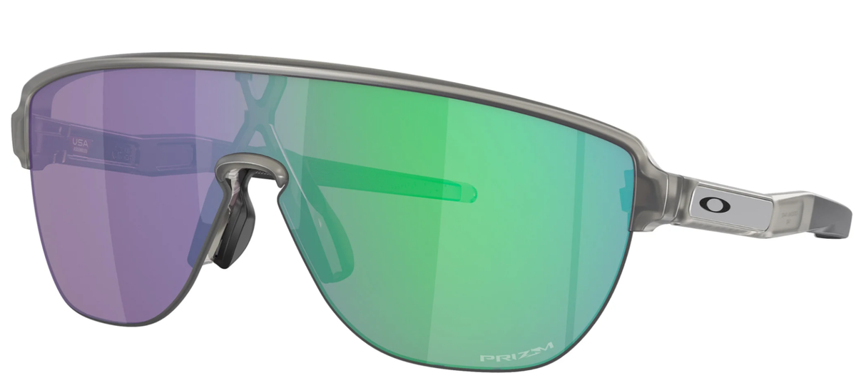 New OAKLEY Corridor OO9248-1442 Gray Ink Shield Sunglasses USA | eBay