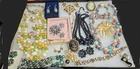 Vintage Costume Jewelry Lot Cameo, Demi, Rhinestone Sign & Not