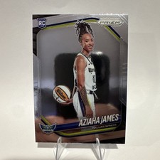 2025 Panini Prizm WNBA Rookie #141 - Aziaha James - Dallas Wings Variation