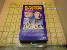 El Dorado VHS John Wayne Robert Mitchum James Caan Paramount 1989 Hi-Fi Western
