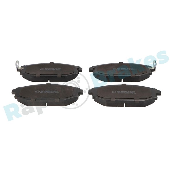 Bremsbelagsatz Scheibenbremse RAP Brakes R-P1037 FüR Toyota Hilux 7 Pick Up 2 JK-image