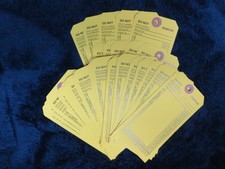 25-FIRE EXTINGUISHER 4-YEAR 2026-2029 INSPECTION Double Sided Tags 5 1/4" X 2 ½"