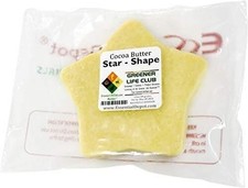 Essential Depot Cocoa Butter Star - Organic - Unrefined - 3.5 oz net wt 99 g 