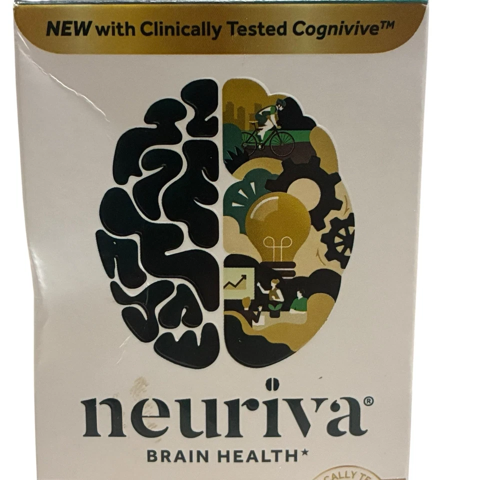 NEURIVA Salud Cerebral ULTRA Alerta Mental 60 Cápsulas 7 Indicadores de Salud Cerebral Foto 2 de 4