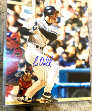 PAUL ONEILL  NEW YORK YANKEES  SIGNED AUTO 8X10 COLOR PHOTO /CERTIFICATE