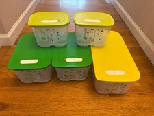 Tupperware FridgeSmart food storage 5 piece c...