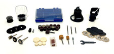 New DREMEL 47-Piece accessory kit - case, cutting guide, shield, collet, EZ-LOCK