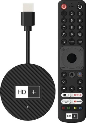 HD+ IP TV-Stick mit Fernbedienung und die ersten 3 Monate kostenlos