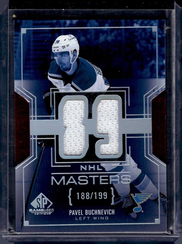 2025-26 Upper Deck Sp Game Used - Nhl Masters Pavel Buchnevich Jersey /199