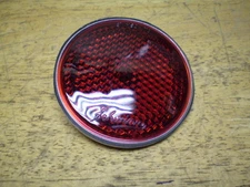 Schwinn Phantom Autocycle Bicycle 3 1/4"" Stimsonite Rear GLASS Reflector