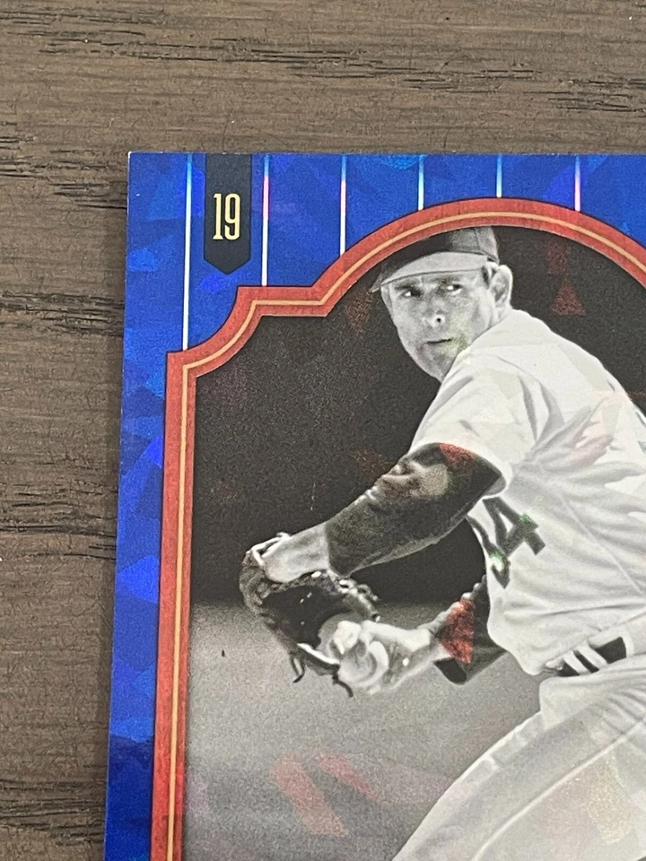 2012 Panini Cooperstown Blue Crystal Nolan Ryan #14 Texas Rangers /499 - Image 3 of 4