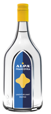 ALPA Francovka 1 Liter - Kräuterlösung mit Alkohol  Franzbrantwein 