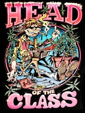 Head of The Class Pot Poster Reproduction Metal Sign FREE SHIPPING Cannabis