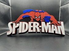 Spider-Man Logo Sign Display | 3D Wall Desk S...
