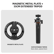 VRIG Magnetic Phone Holder Base 1/4" Screw Hole Strong Suction Phone Stand Plate