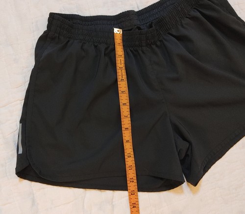 Pantaloncini sportivi Adidas neri foderati Energy Running da donna taglia L 4 in - Foto 7 di 8
