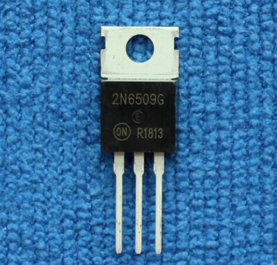 5pcs 2N6509G THYRISTOR, 25A, 800V, Peak Repetitive Off-State Volt TO-220