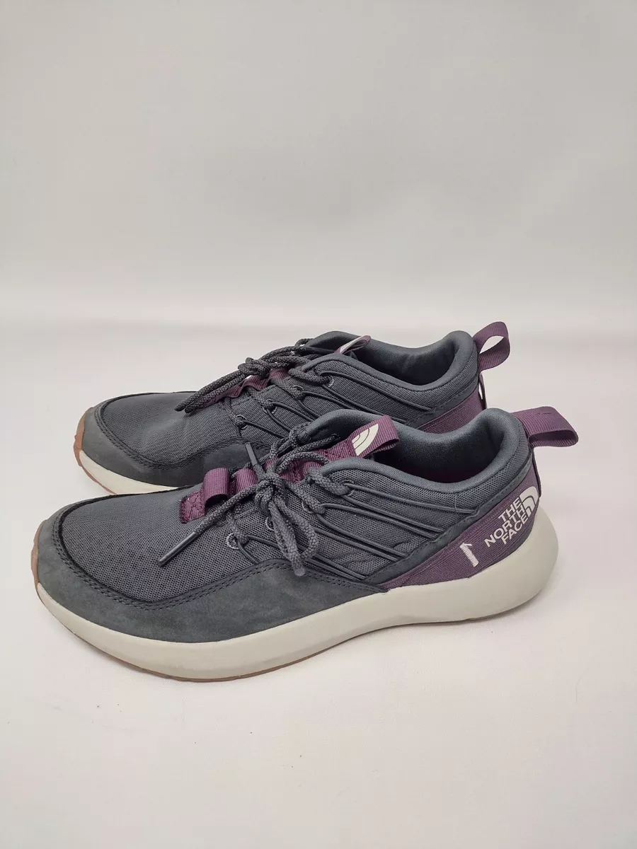 Size 8.5 The North Face Surge Pelham LS Women's Running Shoes Grey Purple |  eBay