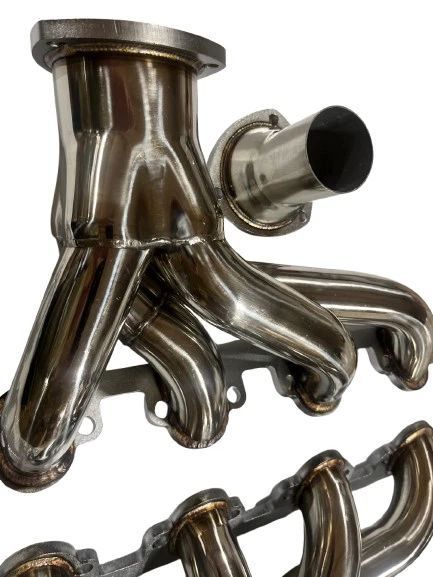 Colector de cabezales de acero inoxidable Shorty Hugger Ford Mercury Car 429 460 7,0 L 7,5 L Foto 4 de 4