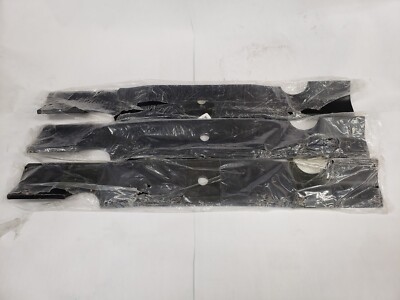 Qty/3 18'' Unbranded 0466 Hi-Lift Blades fits Toro Lesco 52'' Deck