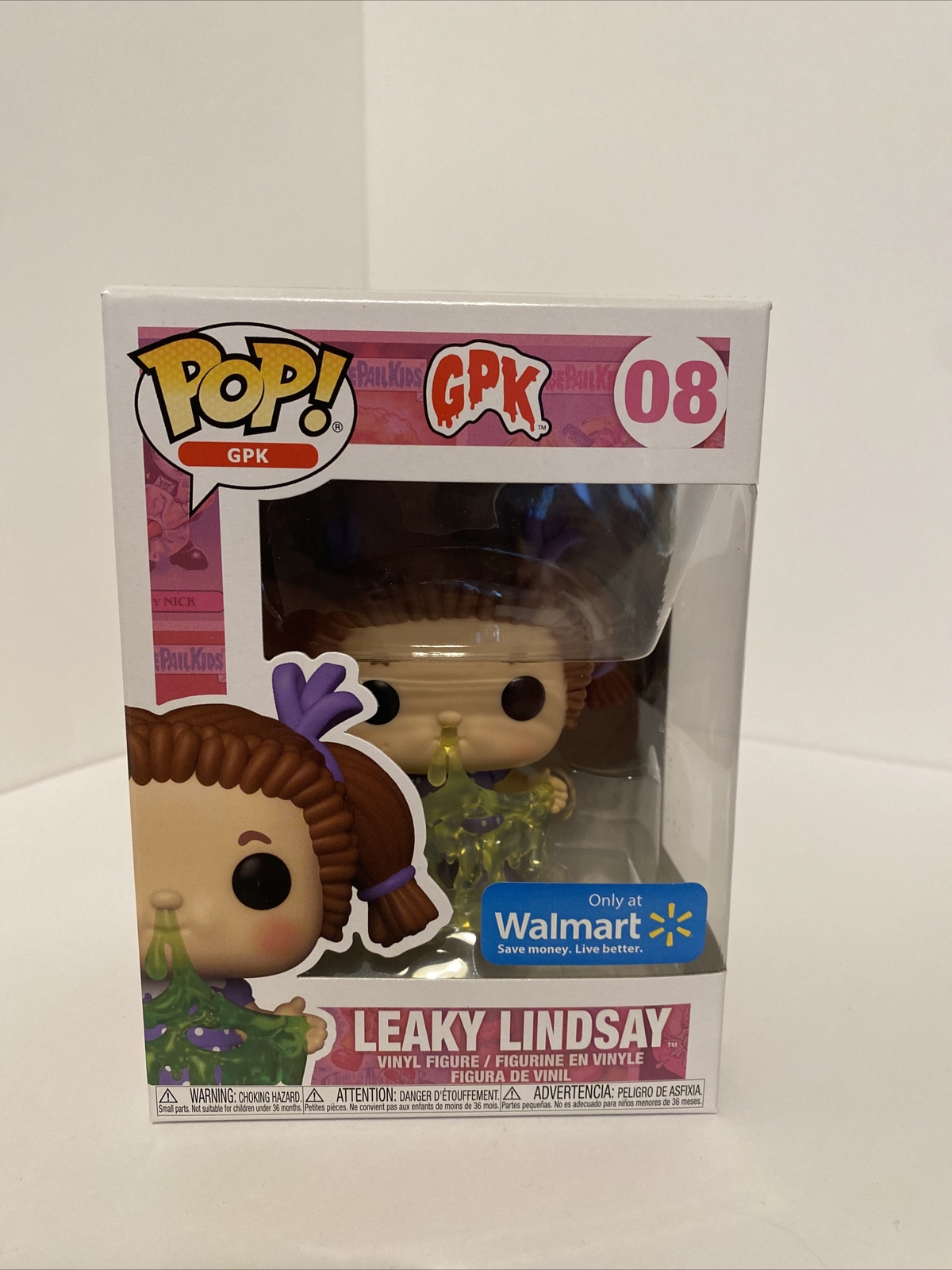 En Oferta Funko Pop With Protector Garbage Pail Kids: Leaky Lindsay - New In Box