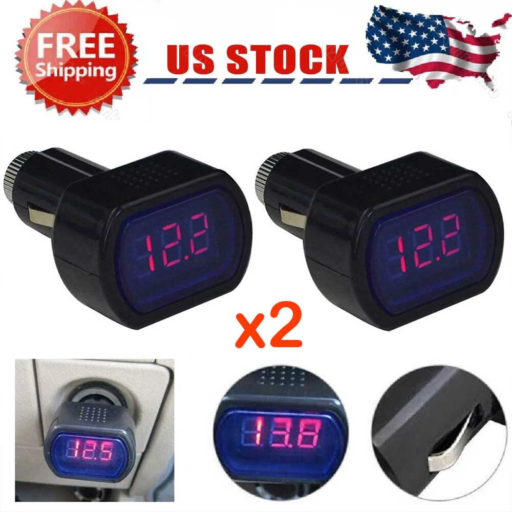 Voltmeter Tester 12v/24v Us
