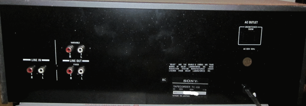 Platine Cassette Sony TC-K661S - 3 Têtes Dolby S - Rénovée - Garantie 12 Mois