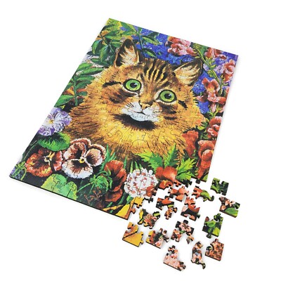 Wooden Puzzle for Adults by FoxSmartBox - 240 Pieces - Cat Among