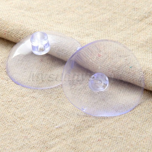 10/50 x Clear Suction Cup Sucker Kitchen Bathroom Hook Hanger 2.8-4cm Parts - Picture 13 of 15