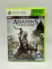Assassin’s Creed 3 GameStop Edition Xbox 360 2 Disc Set Game Case & Manual