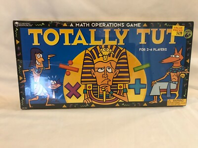 Learning Resources Totally Tut A Math Operations Board Game NEW IN PACKAGE 