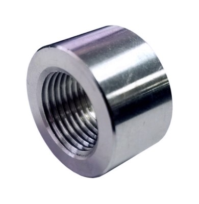 Torque Solution Weld Bung: 3/8'' (-18) NPT Female Stainless Steel