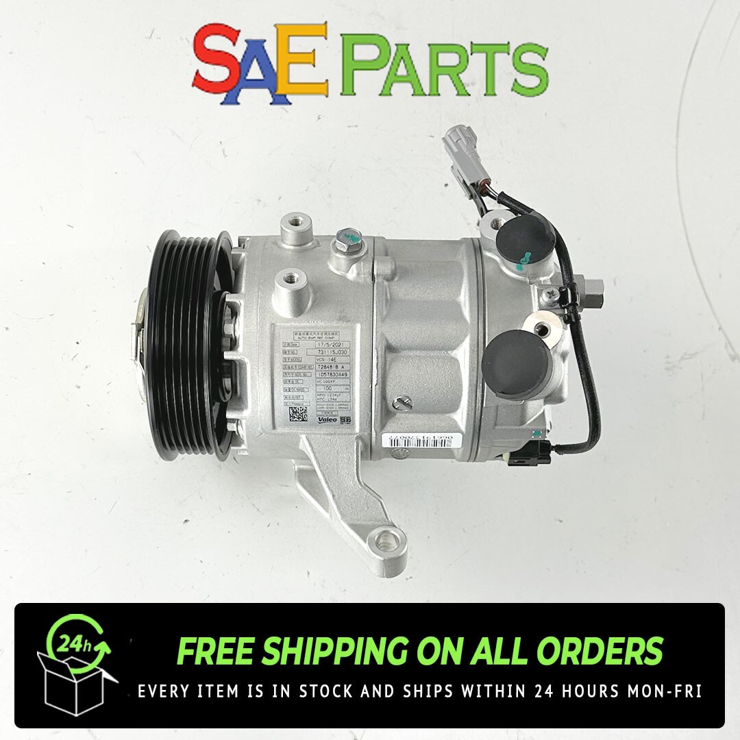 New Valeo 814732 A/C Compressor For 2018-2021 Subaru Forester (2.5