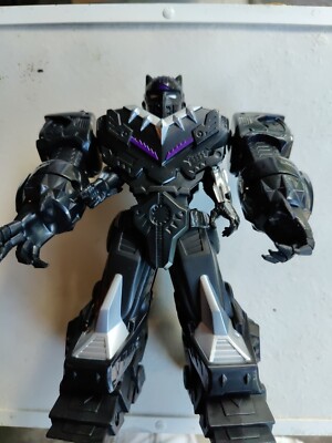 Marvel Avengers MECHStrike Black Panther Action Figure+MECH Suit LOOSE 
