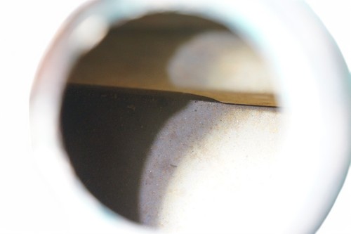 TRIUMPH T100 TROPHY 500 GAS TANK Rigid Clean Inside 1952 #4 *RG3 - Picture 8 of 9