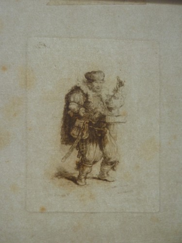 REMBRANDT NOVELLI (1764-1836) PORTRÄT NACH REMBRANDT ORIGINAL GRAVUR NR. 41 - Bild 8 von 8