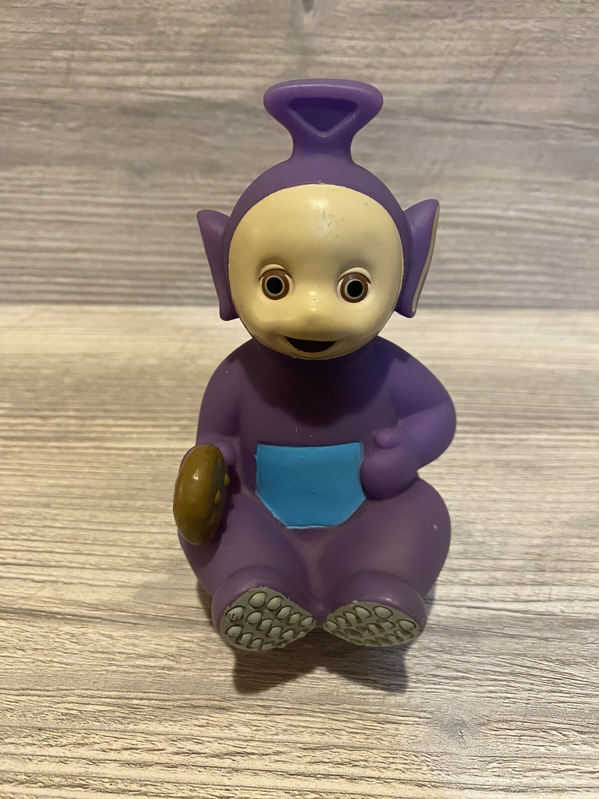 1998 Purple Teletubbie Teletubby Tinky Winky Hard Plastic Toy Figure ...