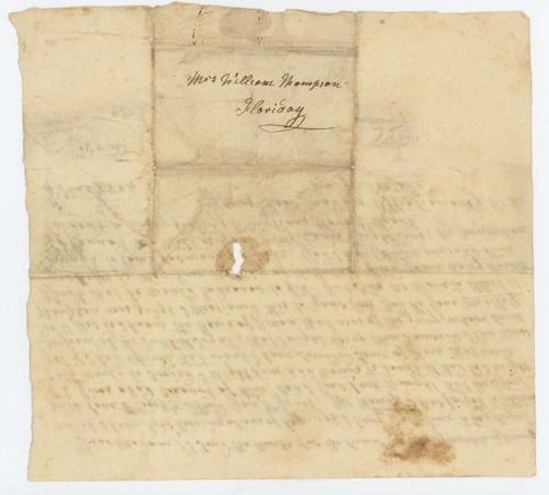 Americana / HOLOGRAPHIC LETTER BY THE SCOTTISH-BORN GEORGIAN SOCIALITE Signed - Picture 2 of 2