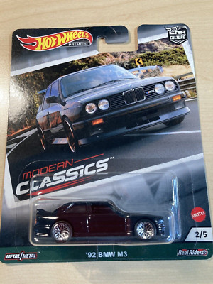 Hot wheels new premium car culture '92 BMW M3 Modern Classics on Real Riders
