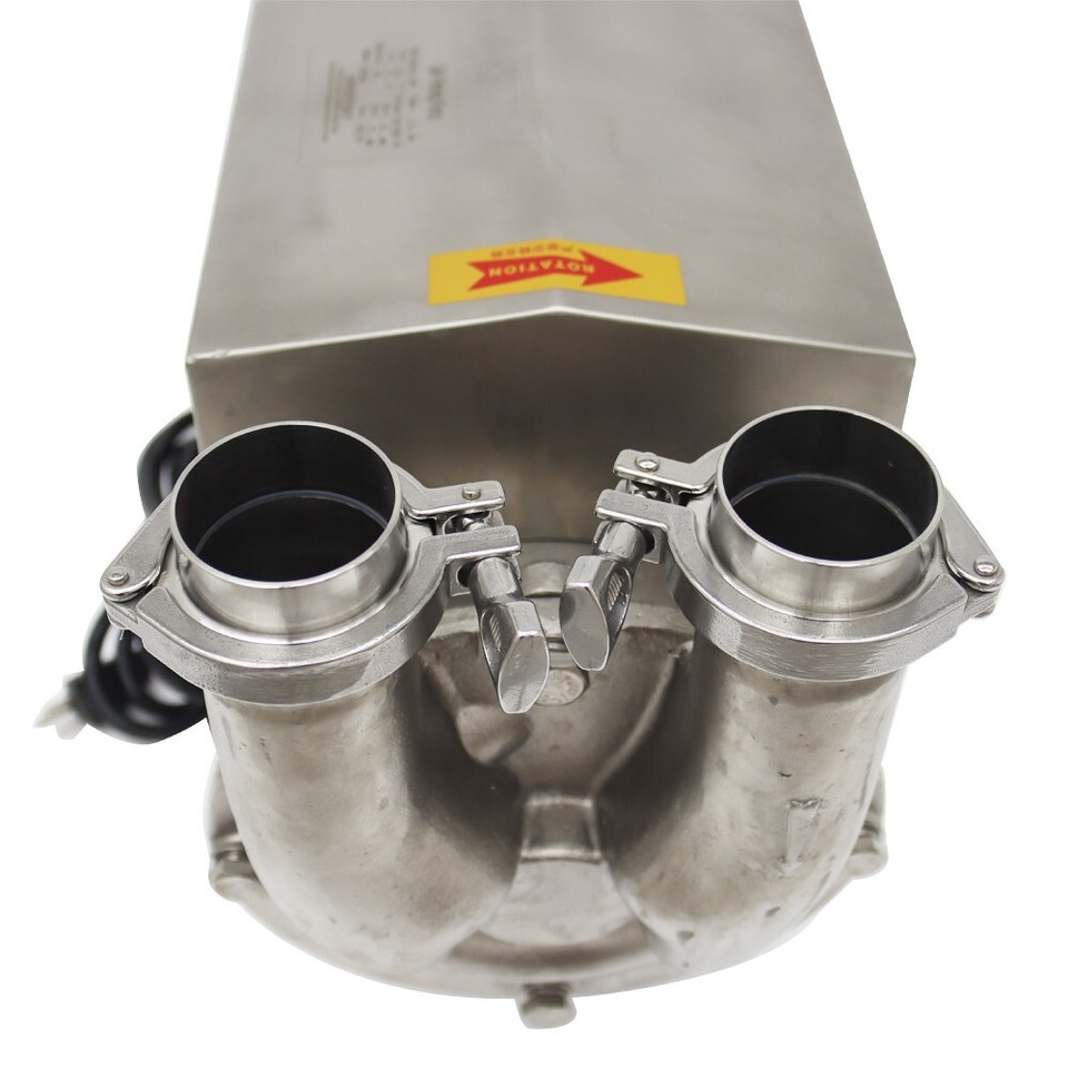 110V 2hp Food Industry Self-priming Pump Transport Pump 2