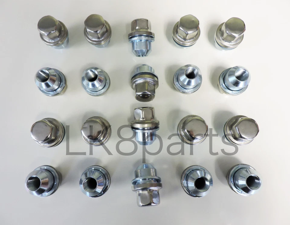 Juego de 20 tuercas de aleación Land Rover Range Classic 1987-1995 RRD500560 nuevas Foto 2 de 4