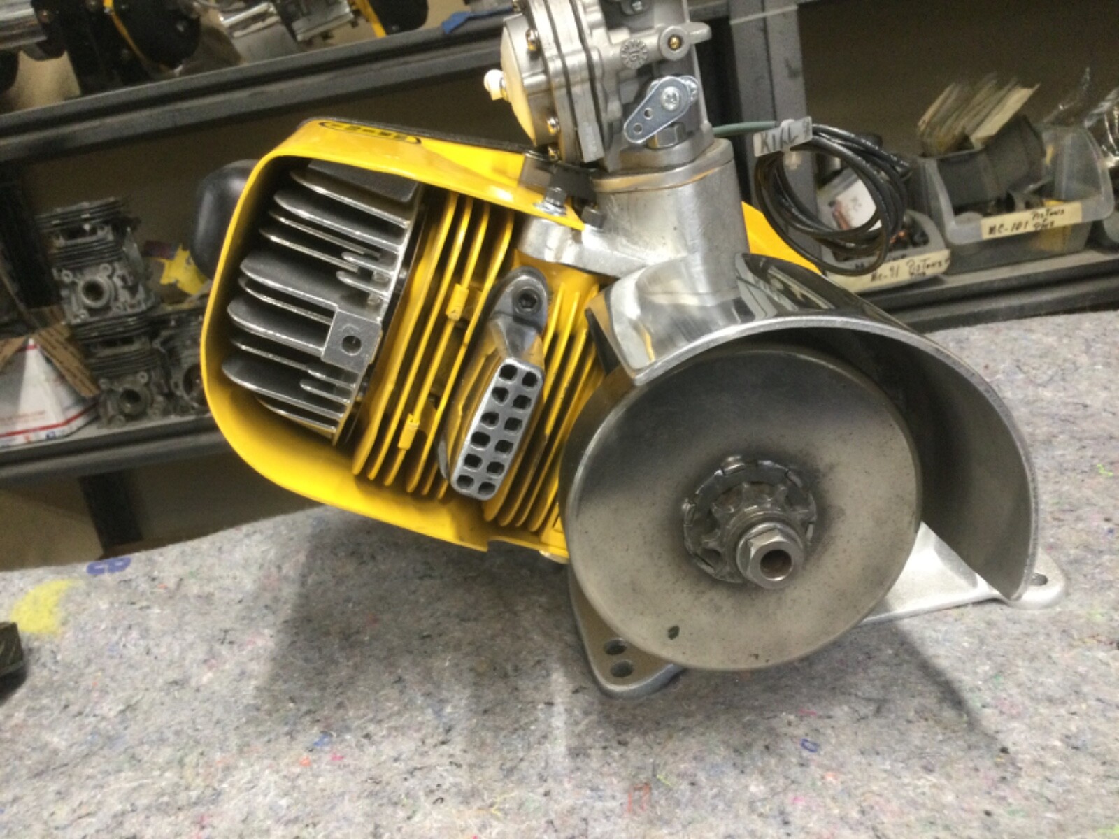 McCulloch Mc20, vintage kart engine, McCulloch racing engine, go kart