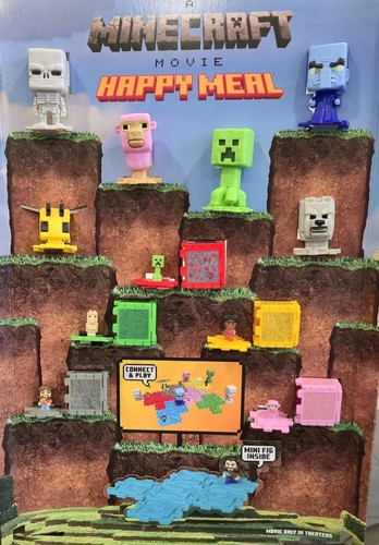 McDonald's Reveals Minecraft Movie Meal With Nether Flame Sauce & In-game Skins - Foto 3