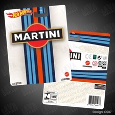 Martini Rally WRC Lancia Delta Integrale S4 Custom Hot Wheels Card 1:64 Diecast