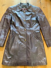 Kelly Ryan Boutique Purple Leather Jacket, Size S