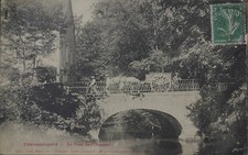 Old postcard - CHATEAURENARD - Le PONT de l'OUANNE - 1923 - 45 - Animated