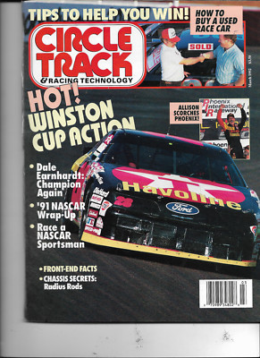 CIRCLE TRACK MAGAZINE---------MARCH 1992