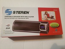Steren Portable Speaker MP3-850 for MP3, USB/SD and FM Radio - 50 Watts