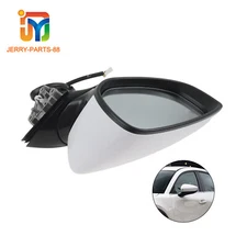 6 Wires Left Driver Side Rearview Mirror Fit for 2020 21 22 23 Mazda CX-30