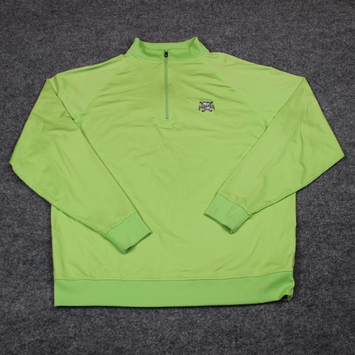 FJ Pullover Herren Gr. XL grün 1/4 Zip Footjoy Performance The Legends